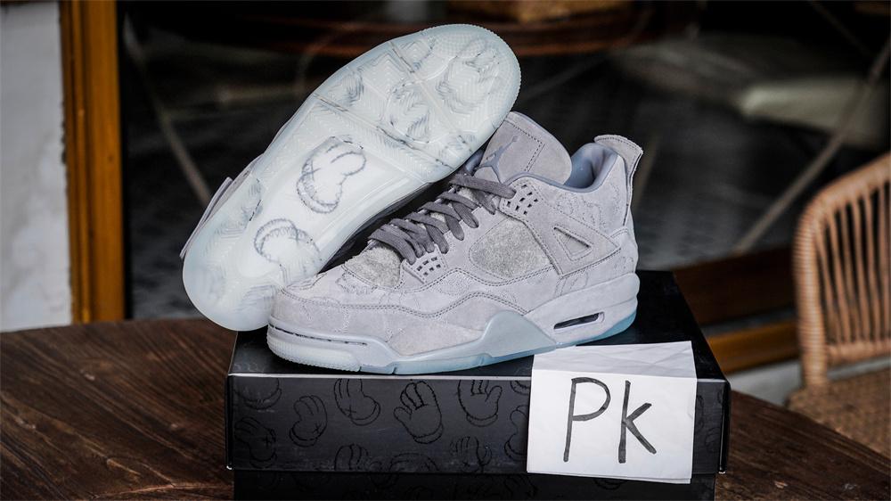 PK GOD Jordan 4 Retro Kaws RETAIL MATERIALS READY TO SHIP